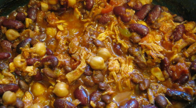 3 Bean Turkey Chili