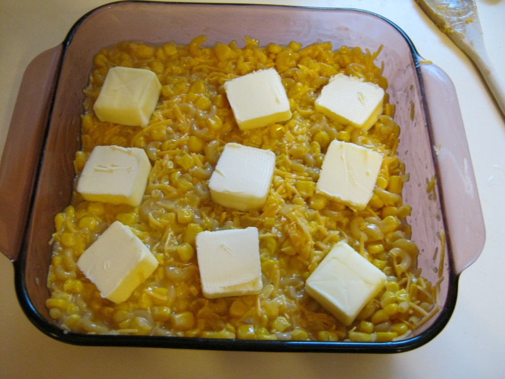 Prepared Mac 'n Cheese with Corn