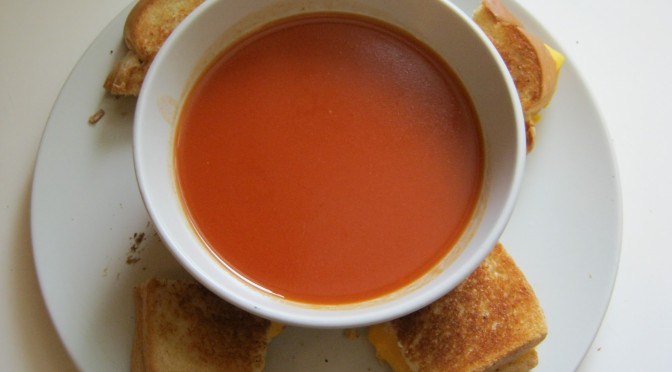 Grilled Cheese and Tomato Soup