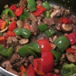 Beef stir fry, yummy