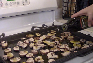 Preparing the Mushrooms