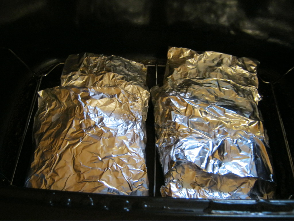 Ribs in foil